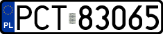 License plates of Poland, Regular car plates