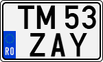 License plate of Romania, Regular plates