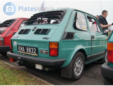 KMA 8832, Polski Fiat 126p
