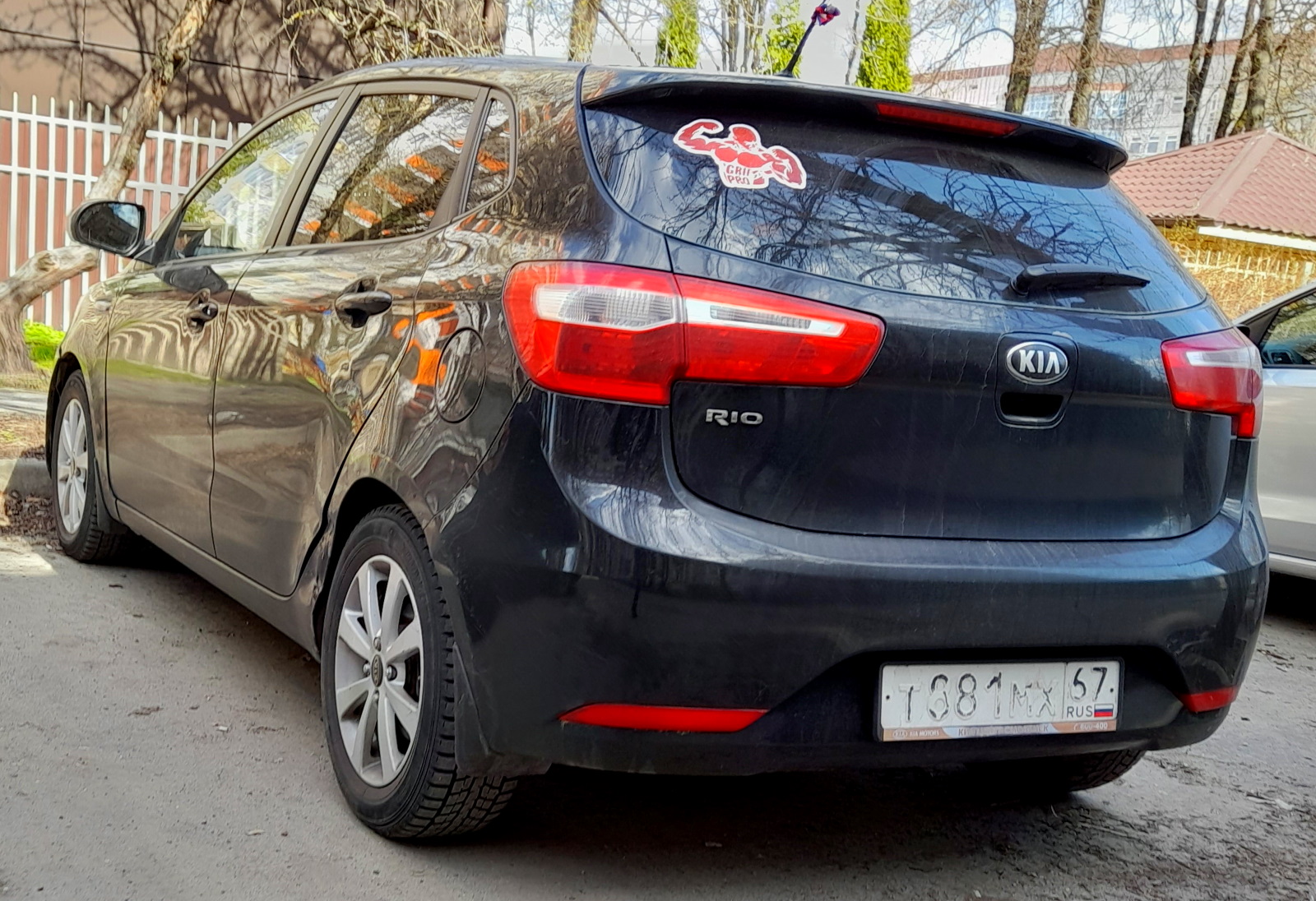 т 881 мх 67, Kia Rio 3rd gen Hatch (QB; CIS-market), 2012–2015