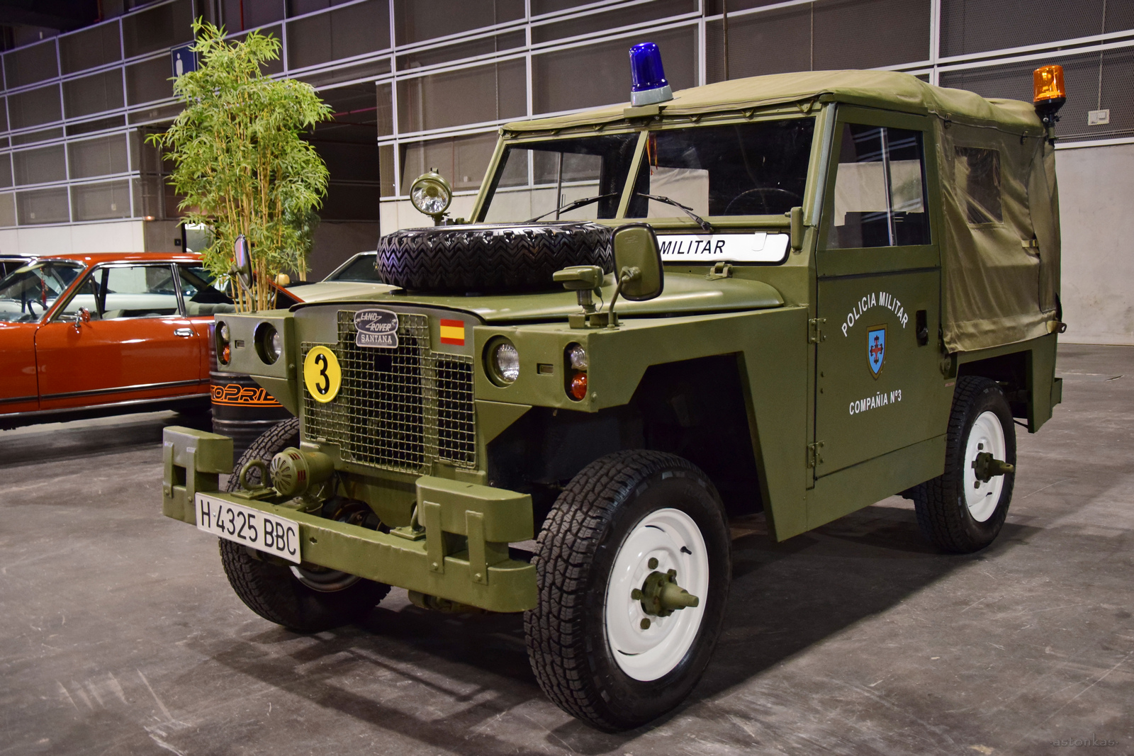 H 4325 BBC, Santana Land Rover 109 Militar 