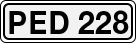 License plate of Sweden, Regular plates