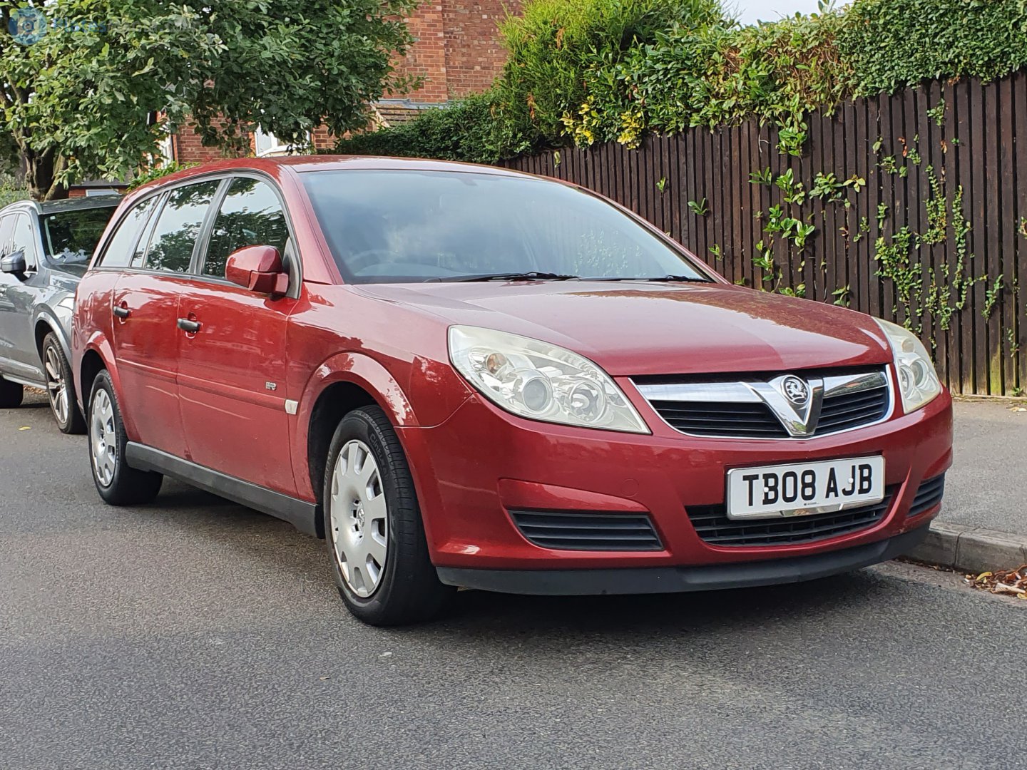 TB08AJB, Vauxhall Vectra 2nd gen Estate (C; Z02), facelift, 2005–2008