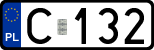License plates of Poland, Regular car plates