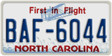 North Carolina, ABC-1234