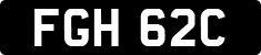 License plate of the United Kingdom, 1963 year system