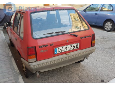 IAM 268, Vauxhall Nova