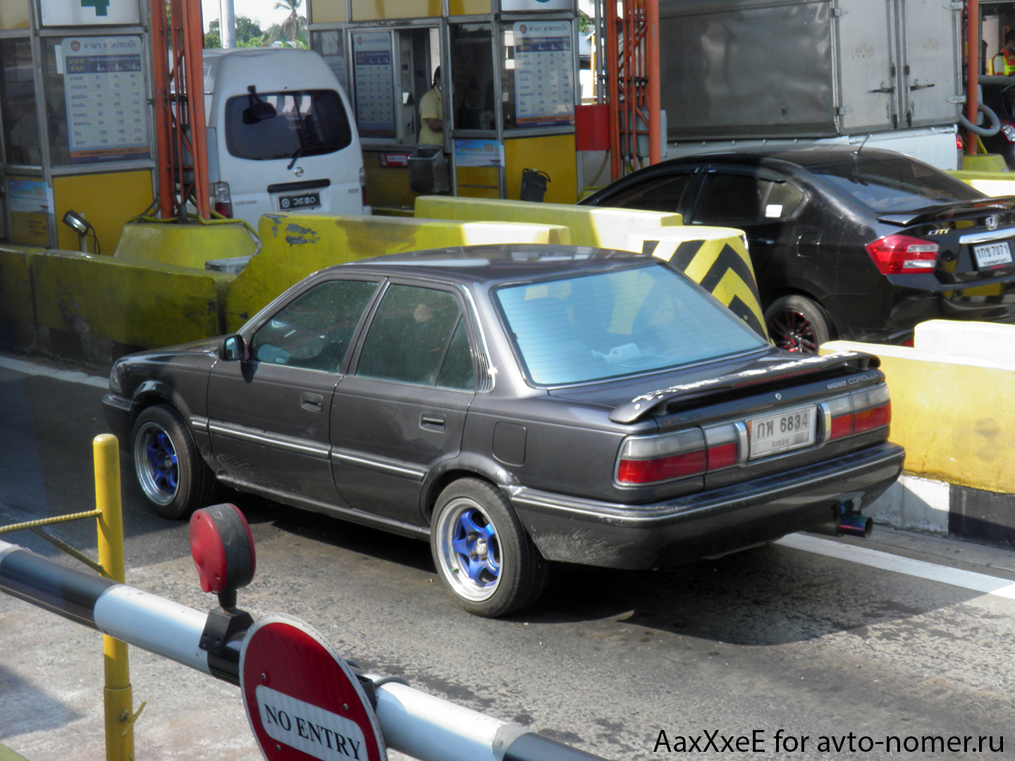 กพ 6834, Toyota Corolla 6th gen Sedan (E90), 1987–1992