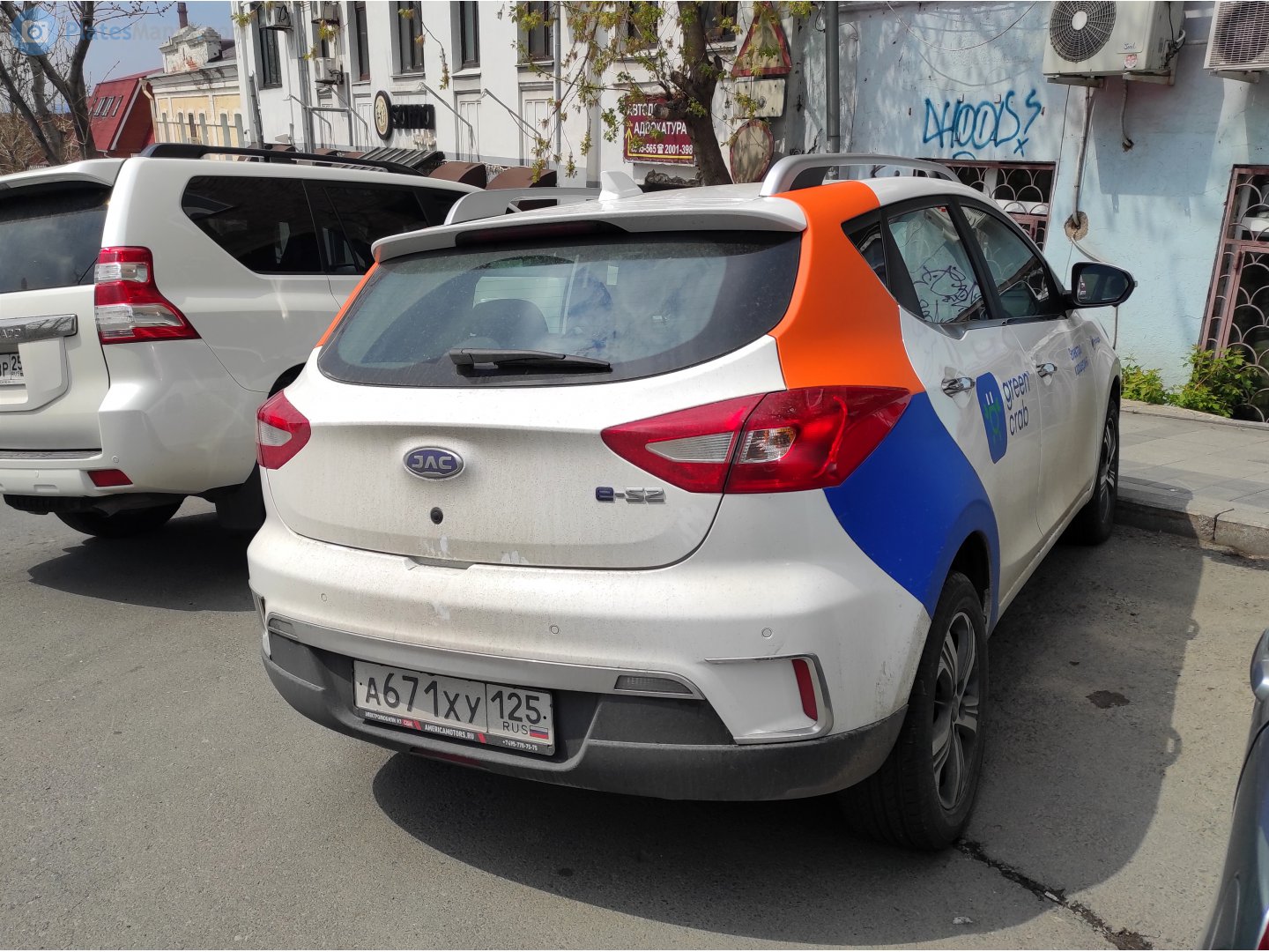 а 671 ху 125, JAC S2 E-S2, 2017­–