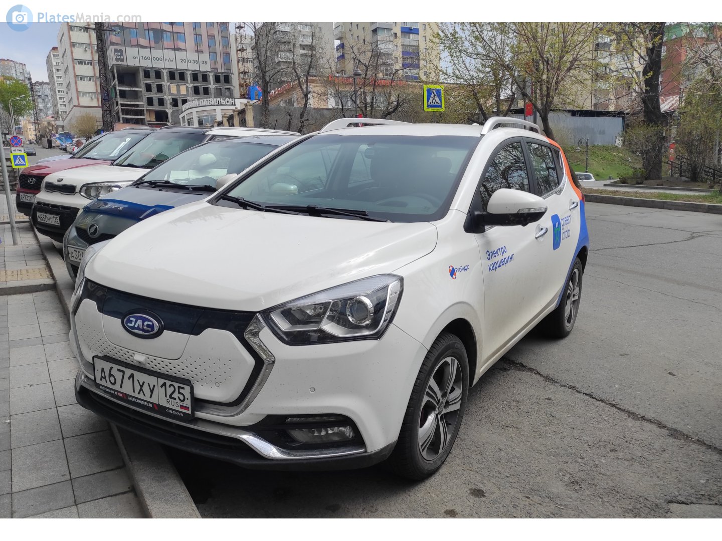 а 671 ху 125, JAC S2 E-S2, 2017­–