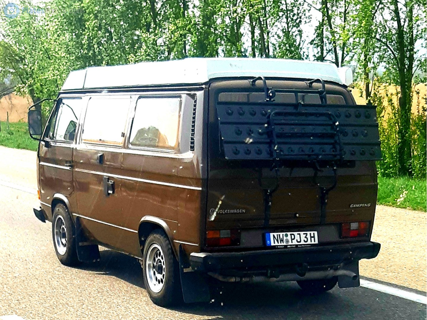 NW PJ 3 H, Volkswagen Transporter 3rd gen Van (T3), 1979–1992