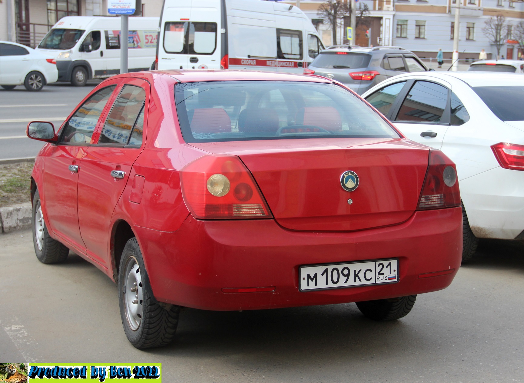 м 109 кс 21, Geely MK 