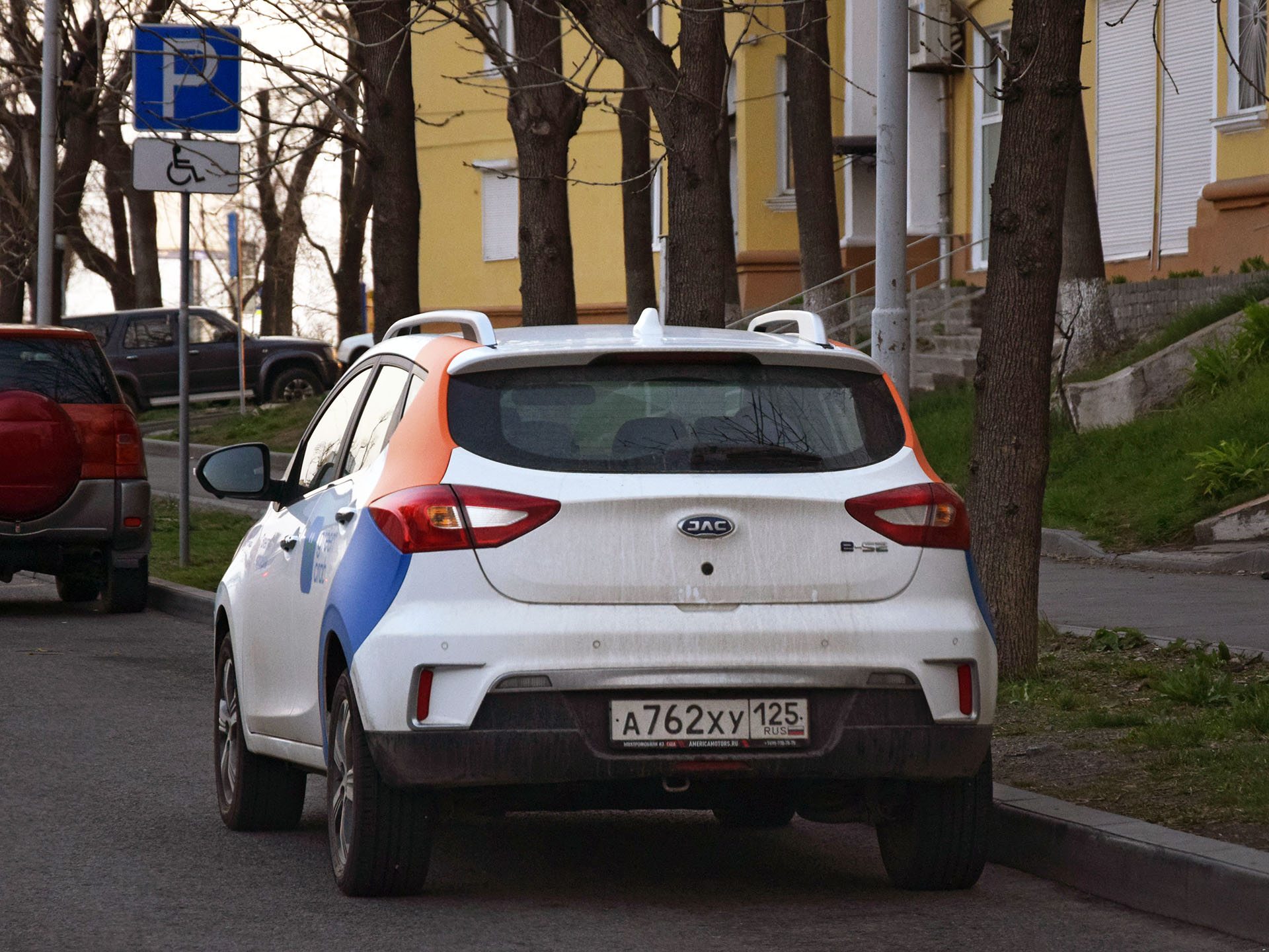 а 762 ху 125, JAC S2 E-S2, 2017­–