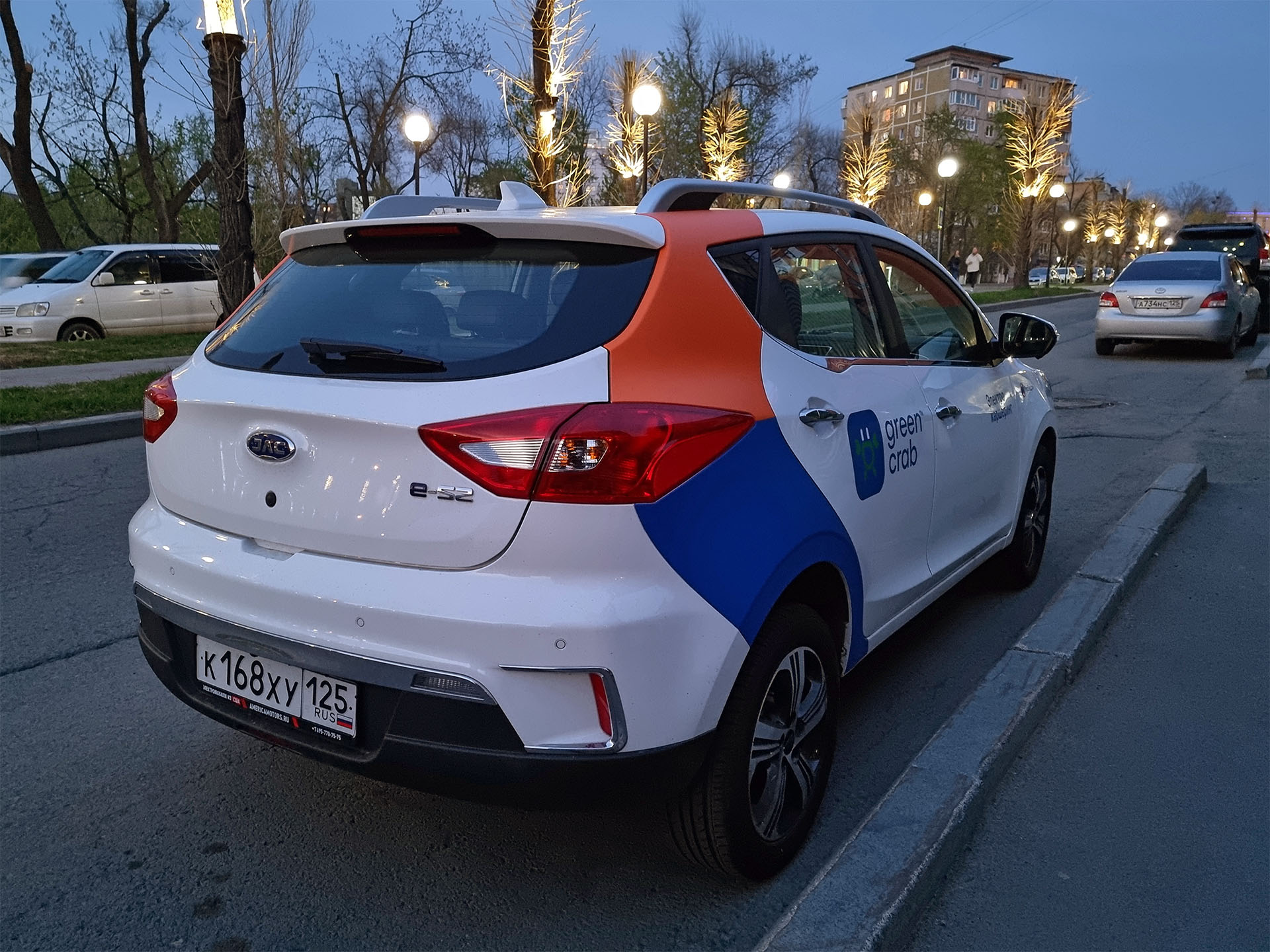 к 168 ху 125, JAC S2 E-S2, 2017­–