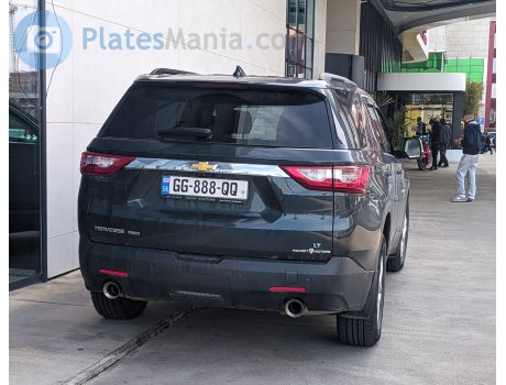 GG-888-QQ, Chevrolet Traverse