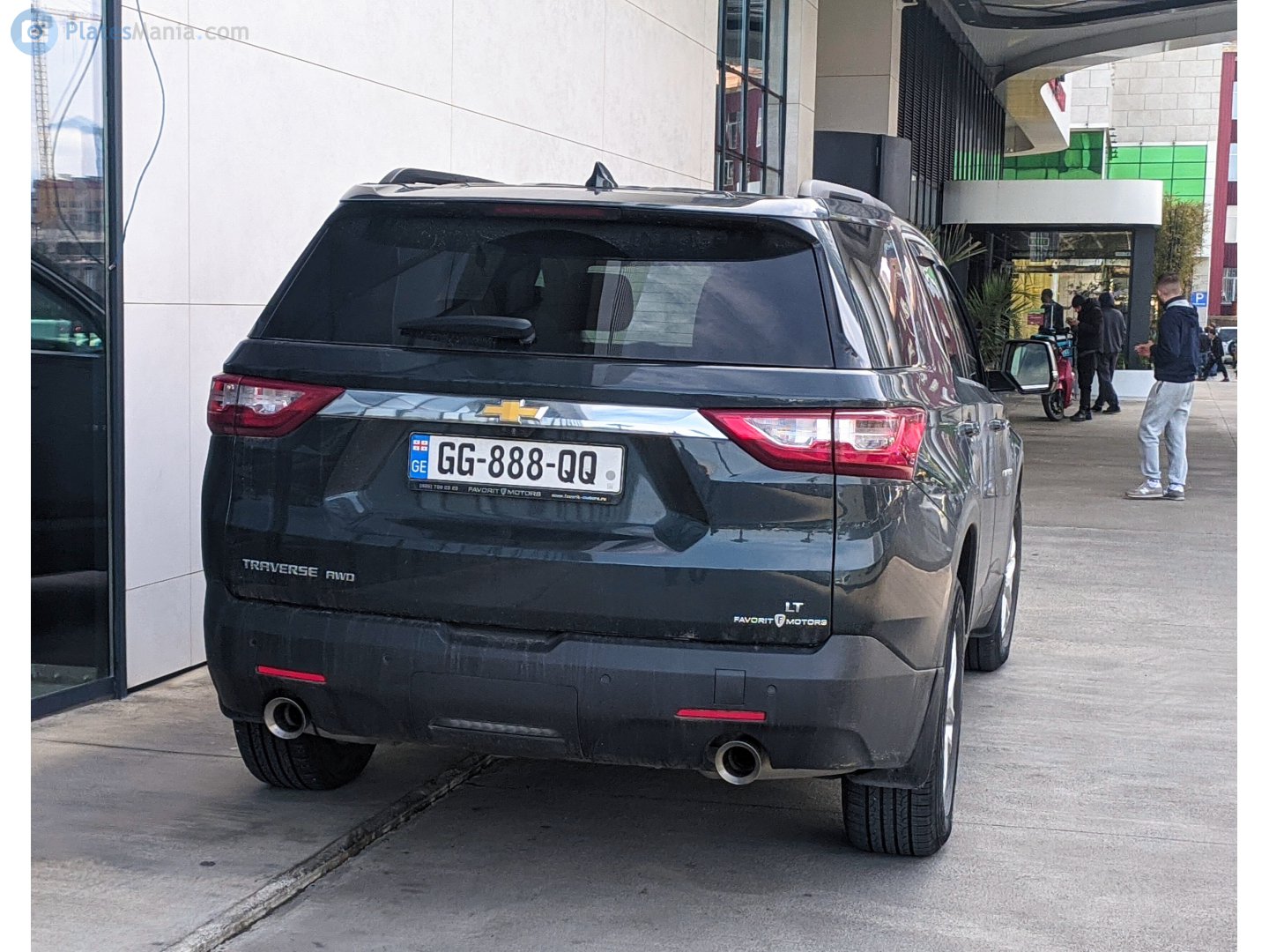 GG-888-QQ, Chevrolet Traverse 2nd gen (C1XX), 2017–2021