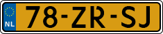 License plate of the Netherlands, Cars