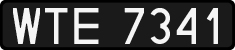 License plates of Poland, 1976 year system