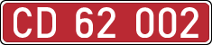License plates of Spain, Diplomatic