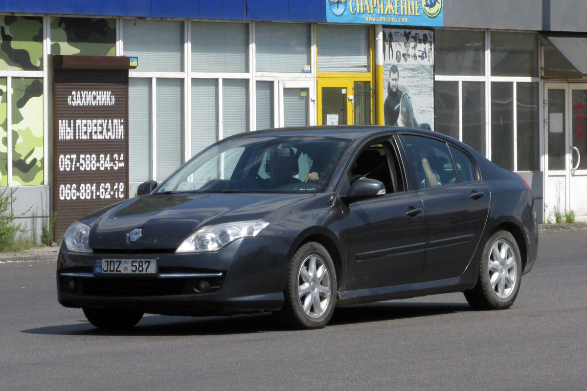 JDZ 587, Renault Laguna 3rd gen Liftback (X91), 2007–2015