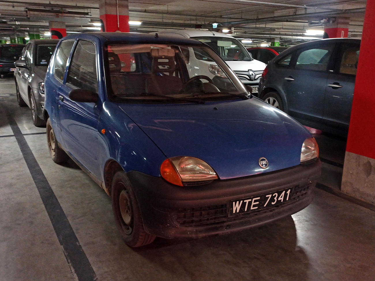 WTE 7341, FIAT Seicento 1st gen (187), 1998–2005