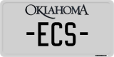 Oklahoma, Vanity Plates