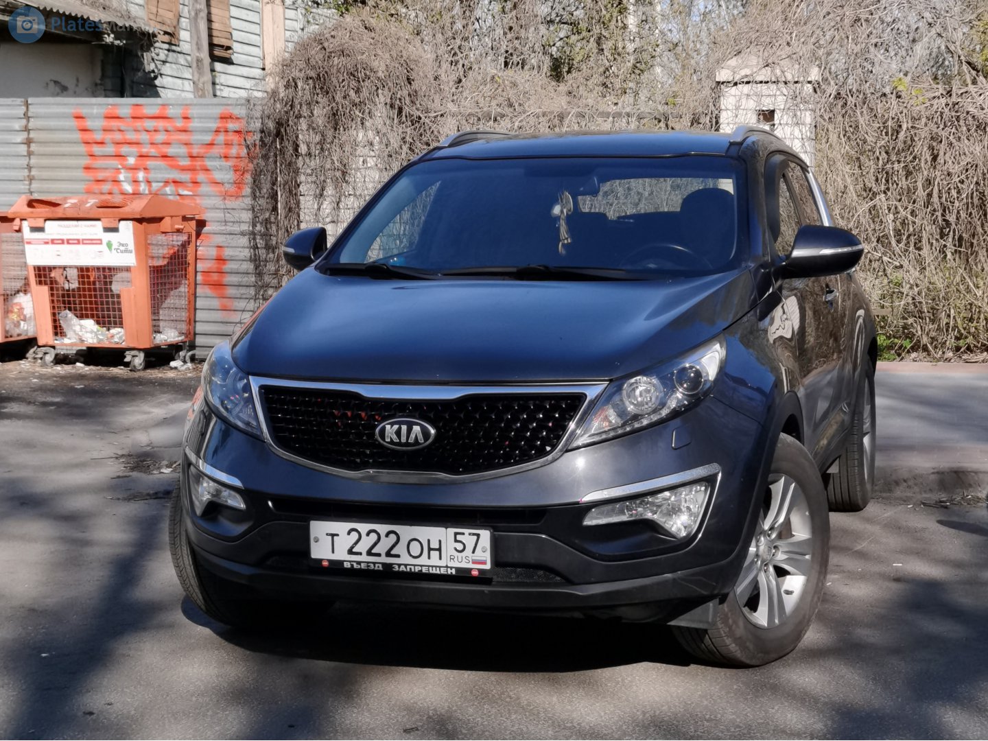 т 222 он 57, Kia Sportage 3rd gen (R) (SL), 2010–2016