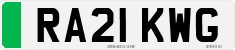 License plate of the United Kingdom, 2001 year system