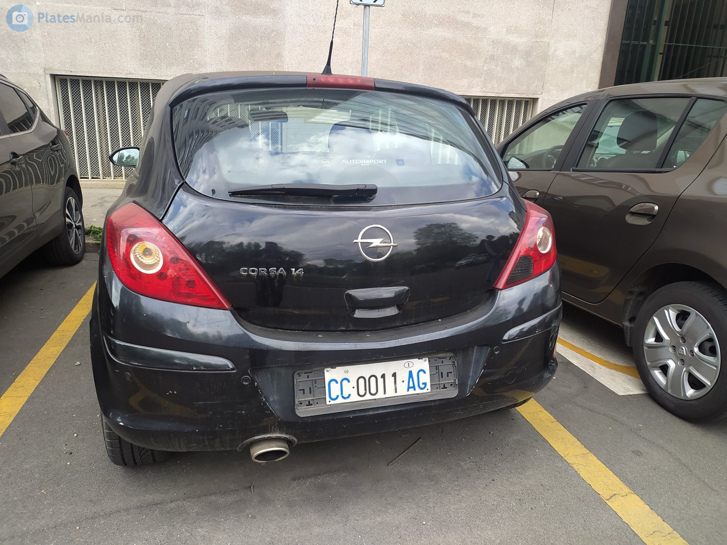 CC 0011 AG, Opel Corsa 4th gen 3-door Hatch (D; S07), 2006–2015