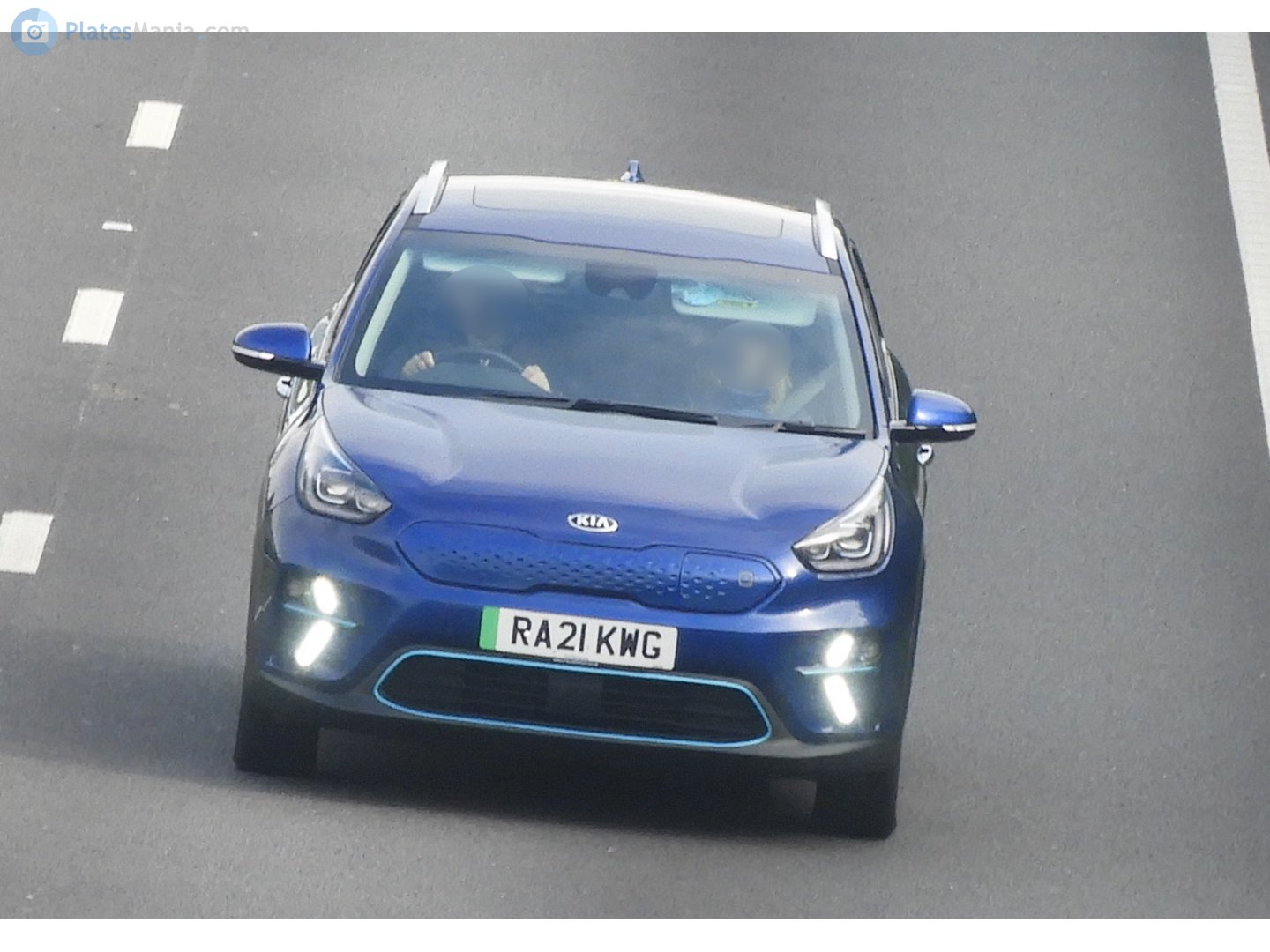 RA21KWG, Kia Niro 1st gen EV (e-Niro) (DE), facelift, 2018–2022