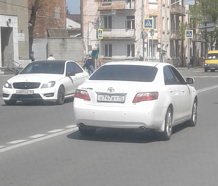 н 747 вт 15, Toyota Camry 6th gen (XV40; Global-market), 2006–2011