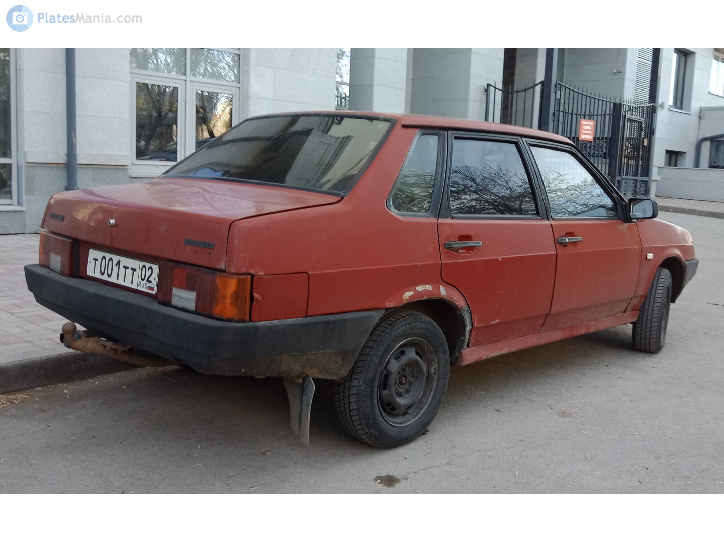т 001 тт 02, Lada (VAZ) 21099 