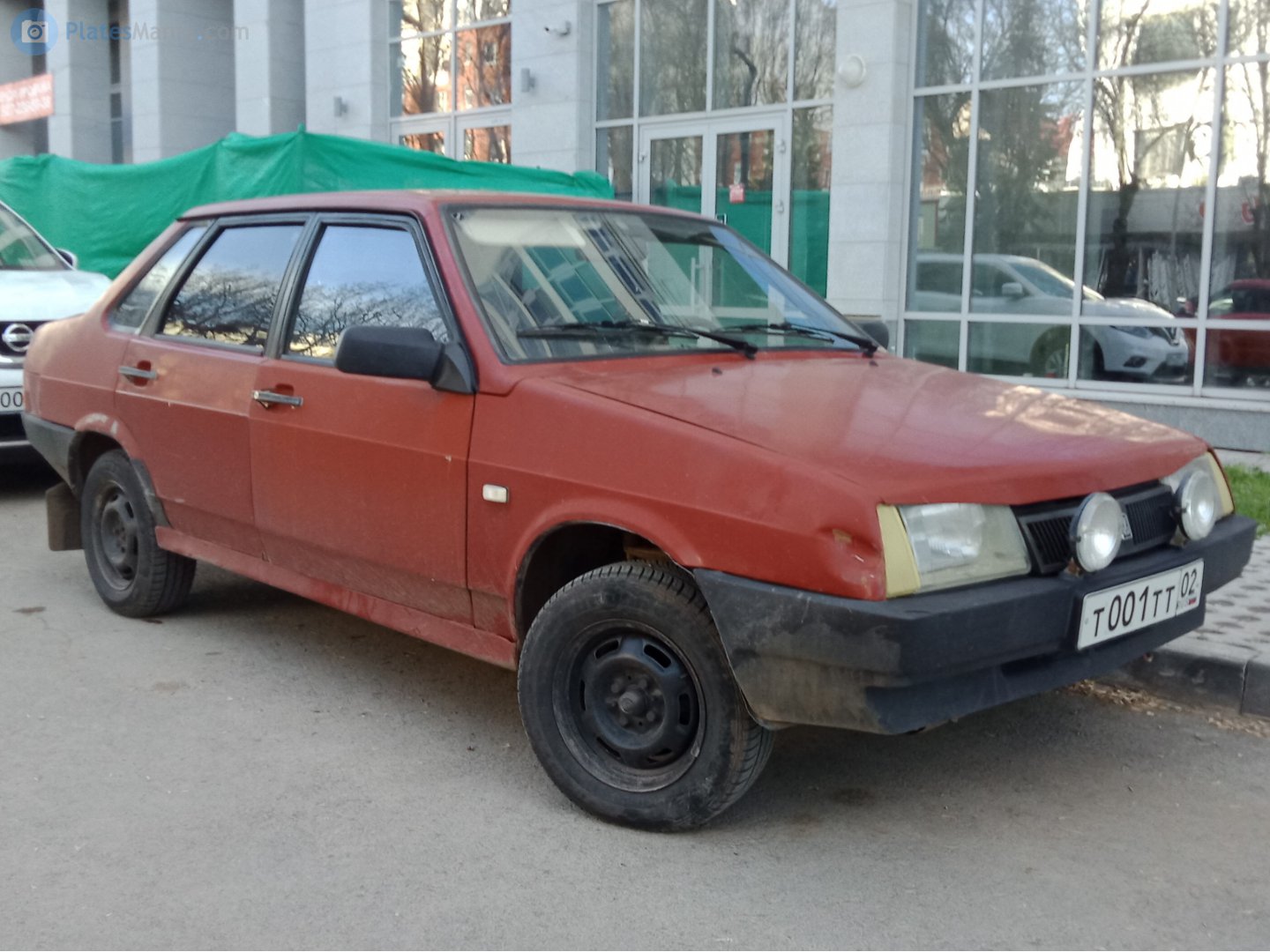 т 001 тт 02, Lada (VAZ) 21099 