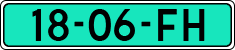 License plate of the Netherlands, Dealer (Regular)