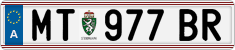 License plate of Austria, Regular plates