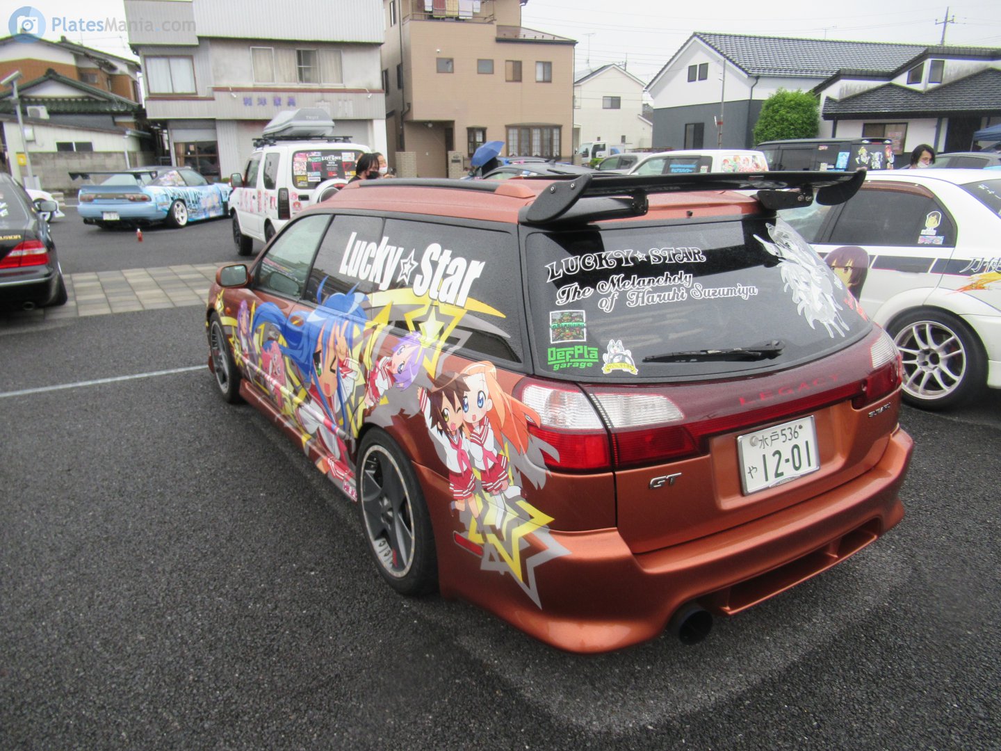 水戸 536 や 1201, Subaru Legacy 3rd gen Wagon (BH), 1998–2003