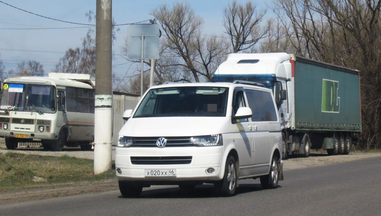 х 020 хх 46, Volkswagen Multivan T5 (7H/7E), facelift, 2009–2015