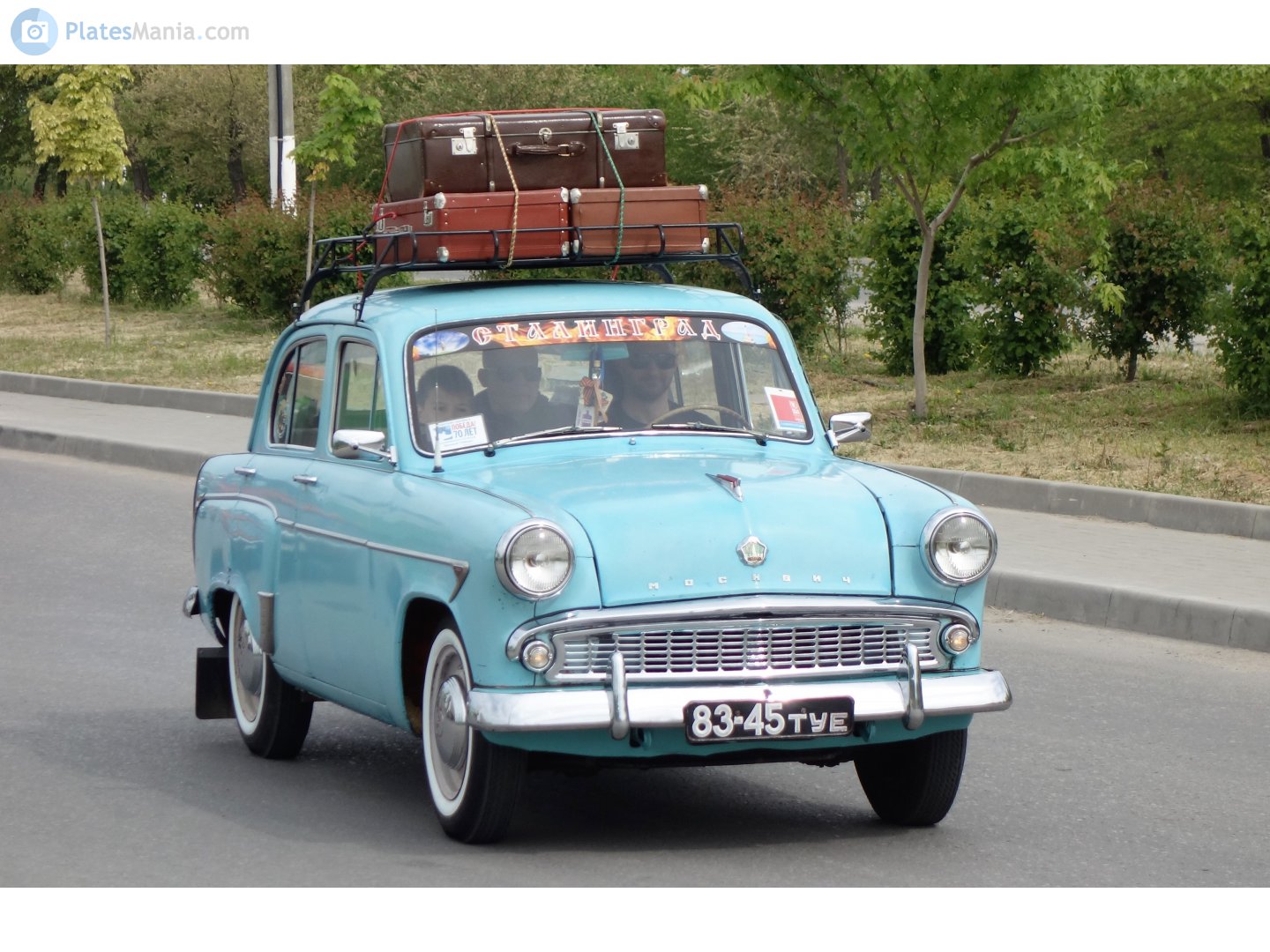 8345 ТУЕ, Moskvich (AZLK) 402/407/403 407, 1958–1962