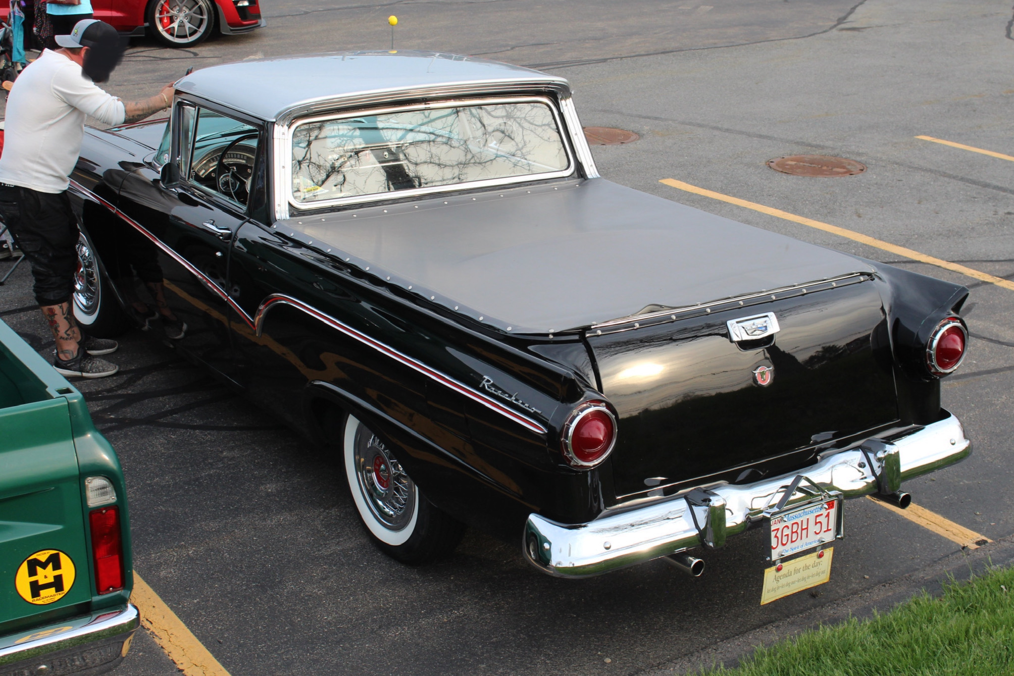 3GBH 51, Ford Ranchero 1st gen (66), 1st facelift, 1957–1958