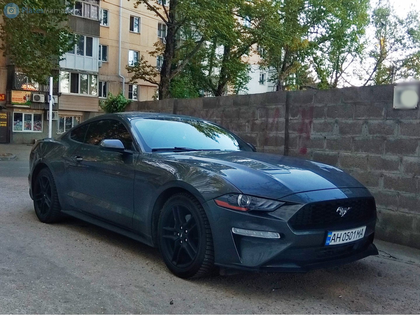 AH 0501 MA, Ford Mustang 6th gen 2-door Coupé (S550), facelift, 2017–2023