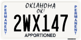 Oklahoma, Apportioned (1AB234)