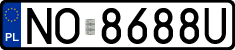 License plates of Poland, Regular car plates