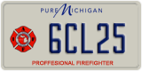 Michigan, Specialty plates (1AB23)