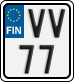 License plate of Finland, Motorcycles