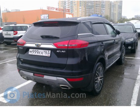 м999кн163, Geely Atlas