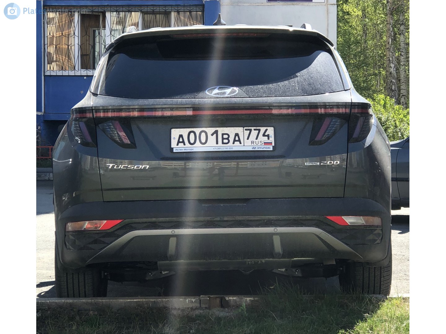 а 001 ва 774, Hyundai Tucson 4th gen (NX4), 2020–2024