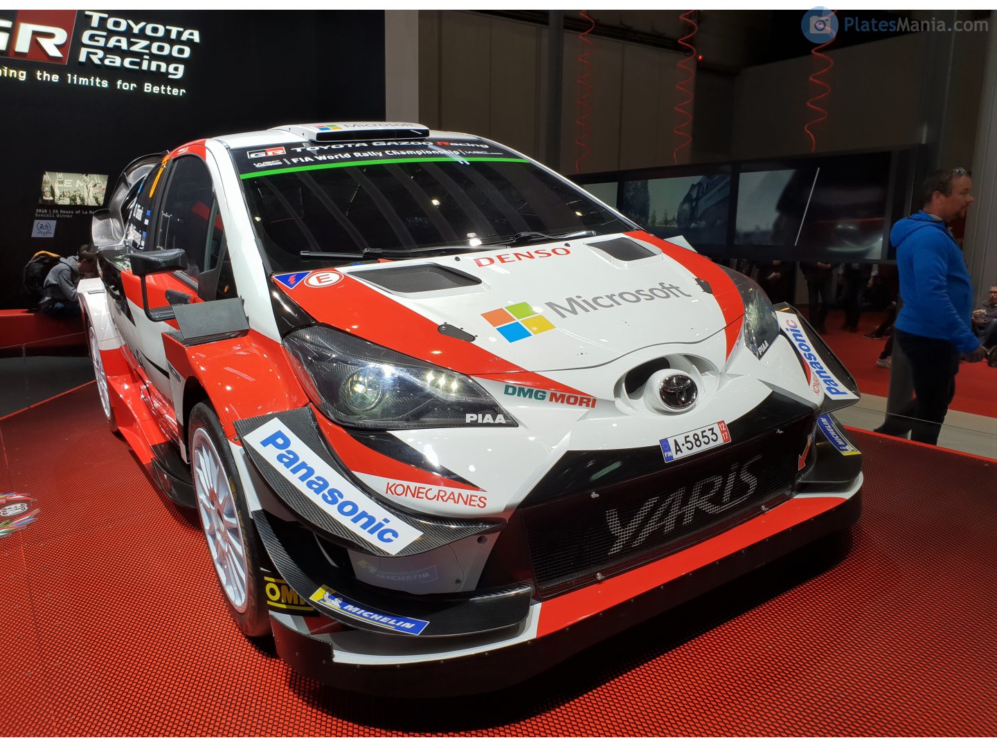 A-5853, Toyota Yaris 3rd gen 3-door Hatch (XP130), 2nd facelift, 2017–2020