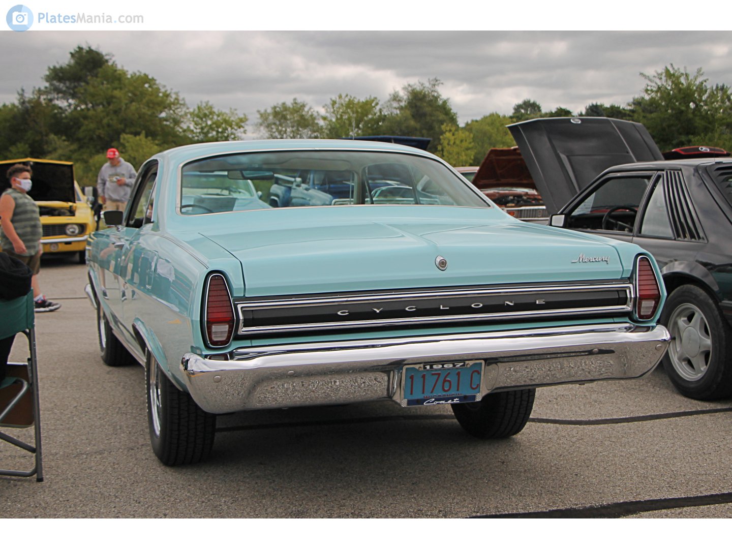 11761 C, Mercury Cyclone 2nd gen 1967 Comet Cyclone 2-door Hardtop (63E/63H), facelift, 1966–1967