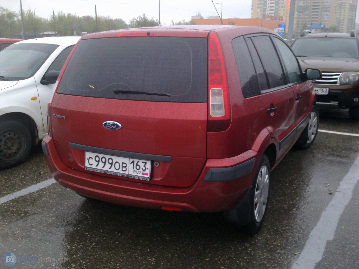 с 999 ов 163, Ford Fusion 1st gen Hatch (B226; Global-market), 2002–2005