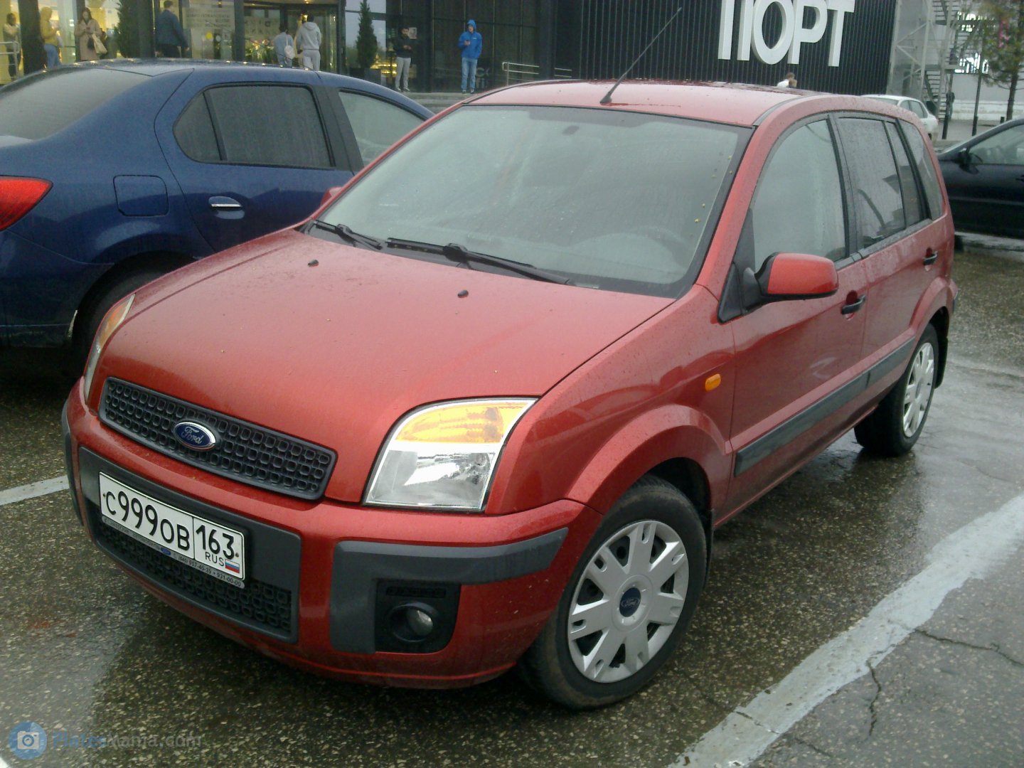 с 999 ов 163, Ford Fusion 1st gen Hatch (B226; Global-market), 2002–2005